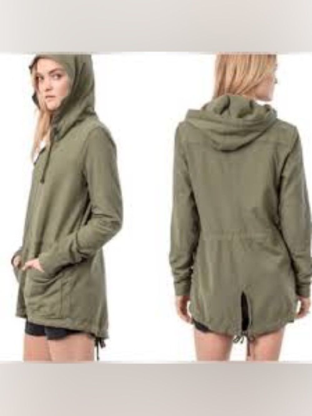 James Perse hooded anorak jacket